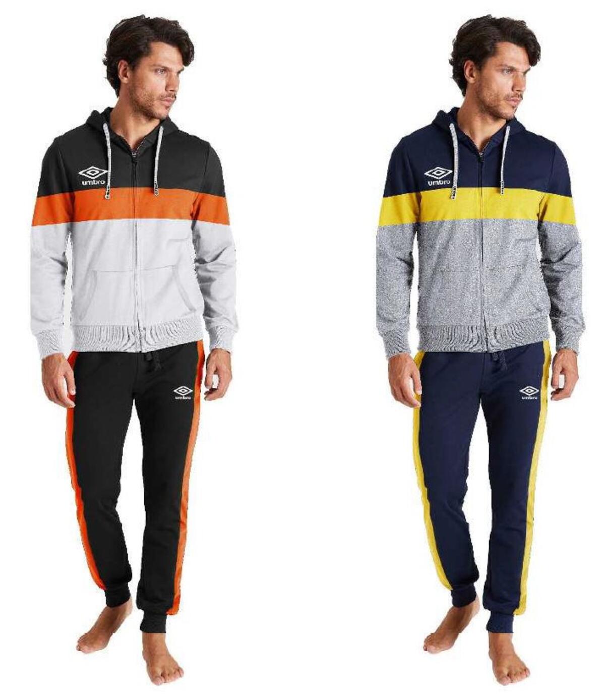 UMBRO COMPLETO TUTA UOMO FULL ZIP UOS 30096S | Ingrosso Abbigliamento  Parenti Distribuzione