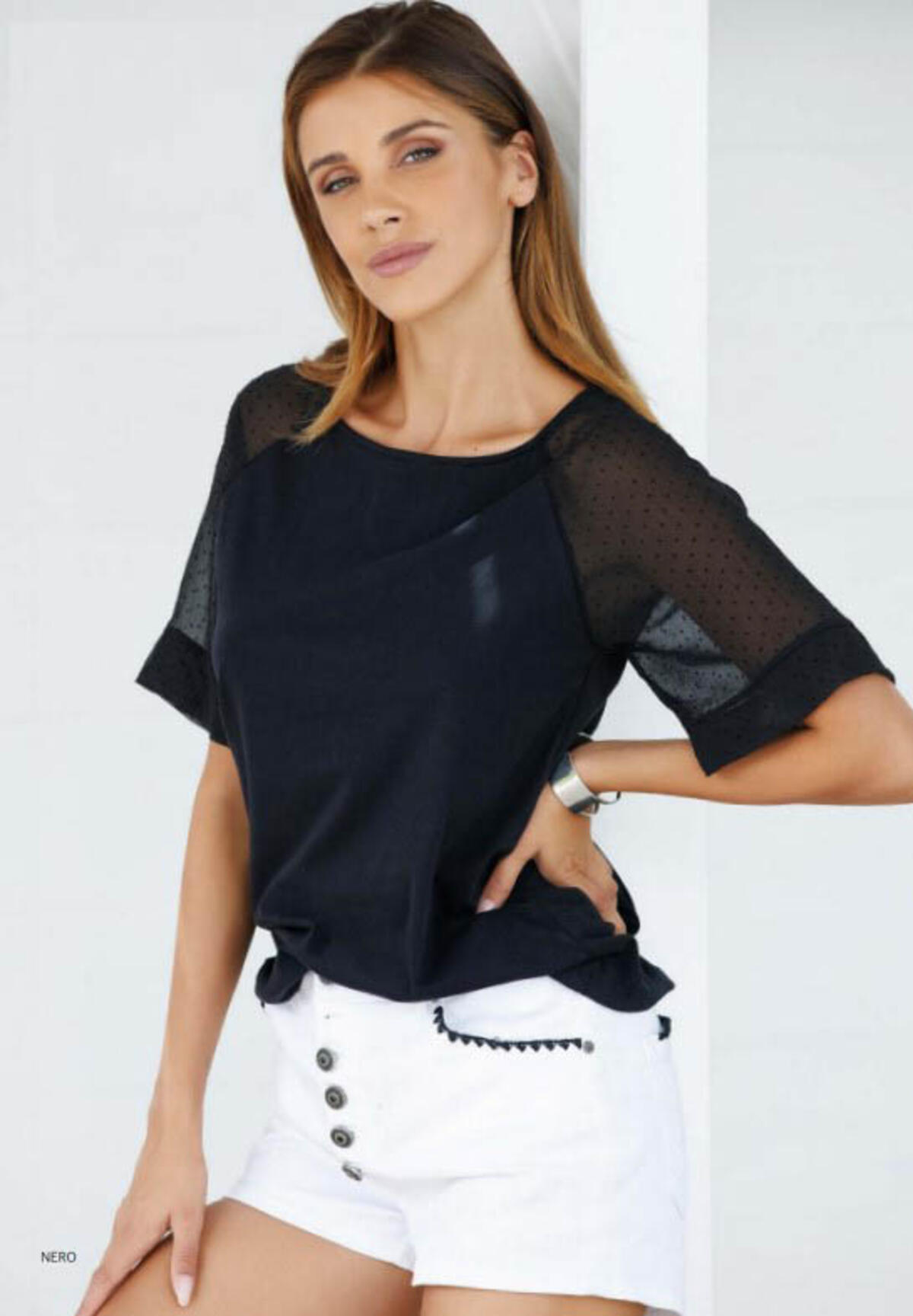 JADEA MAGLIA DONNA M/M COTONE 4393 | Ingrosso Abbigliamento Parenti  Distribuzione
