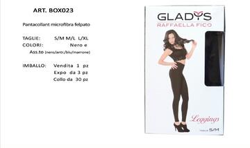 GLADB0X023- leggings donna microfibra felpato box 023 - Fratelli Parenti