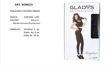 ART. B0X023- leggings donna microfibra felpato box 023 - Fratelli Parenti