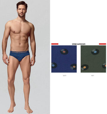 ART. BS0823- slip uomo cotone elasticizzato bs0823 - Fratelli Parenti