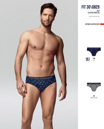 ART. BS0829- slip uomo cotone elasticizzato bs0829 - Fratelli Parenti