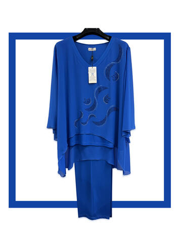 ART. 13/2376- completo donna casacca + pantalone 13/2376 - Fratelli Parenti