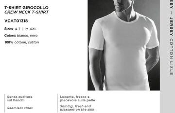 CAGI01318- t.shirt uomo cotone 1318 - Fratelli Parenti