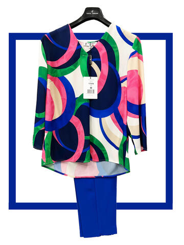 ART. 17319- completo donna m/l fantasia 17319 - Fratelli Parenti
