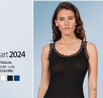 MARE2024- 2024 canottiera donna cotone - Fratelli Parenti