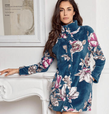 ART. 671568- vestaglia donna m/l coral 671568 - Fratelli Parenti