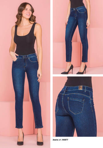 ART. 90877- pantalone jeans donna 90877 - Fratelli Parenti