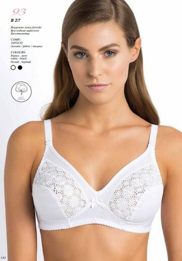 FALC93-  93 reggiseno donna cotone senza ferretto - Fratelli Parenti