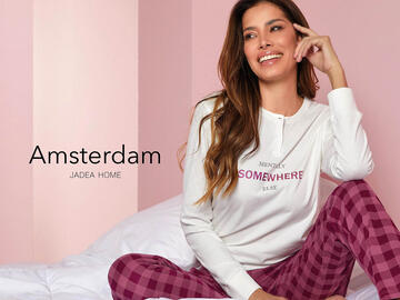 ART. 5182 AMSTERDAM- pigiama donna m/l cotone 5182 - Fratelli Parenti