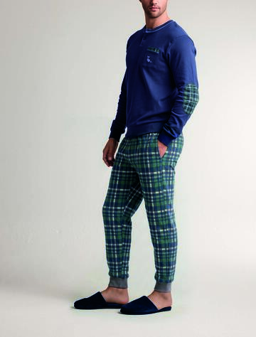 LORMCCKMR4688- cck mr4688 pigiama uomo interlock - Fratelli Parenti