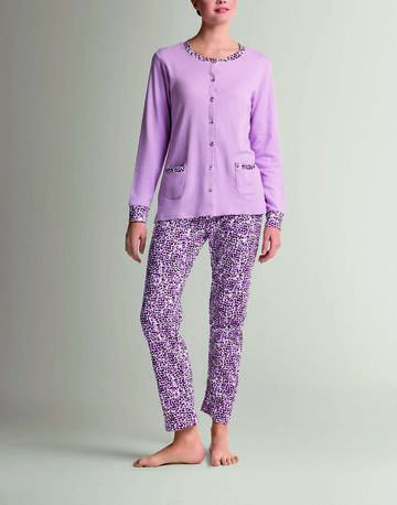 LORMADRMR4672- adr mr4672 pigiama donna ap. interlock - Fratelli Parenti