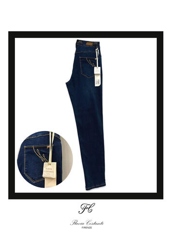 GPC FC9143- pantalone jeans donna fc9143 - Fratelli Parenti