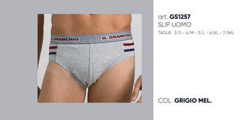 ART. GS1257- slip uomo cotone elasticizzato gs1257 - Fratelli Parenti