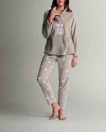 LORMICBMR4535- icb mr4535 pigiama donna coral - Fratelli Parenti