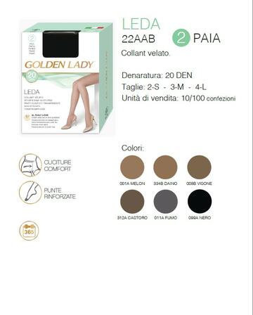 Collant Golden Lady Donna - Comodi E Regolabili Per Tutto Il Giorno - Foto 7