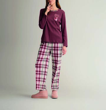 LORMLVCMR4606- lvc mr4606 pigiama donna interlock - Fratelli Parenti
