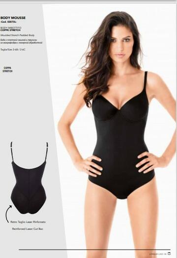 LORMMOUSSE B-  mousse body donna coppa c - Fratelli Parenti