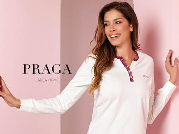 ART. 5177 PRAGA- pigiama donna m/l cotone 5177 - Fratelli Parenti