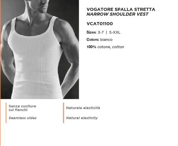 - 1100 VOGATORE UOMO S/S COTONE