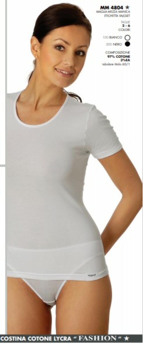 - 4804 MAGLIA DONNA M/M COTONE