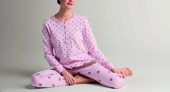- BLL MR4628 PIGIAMA DONNA INTERLOCK