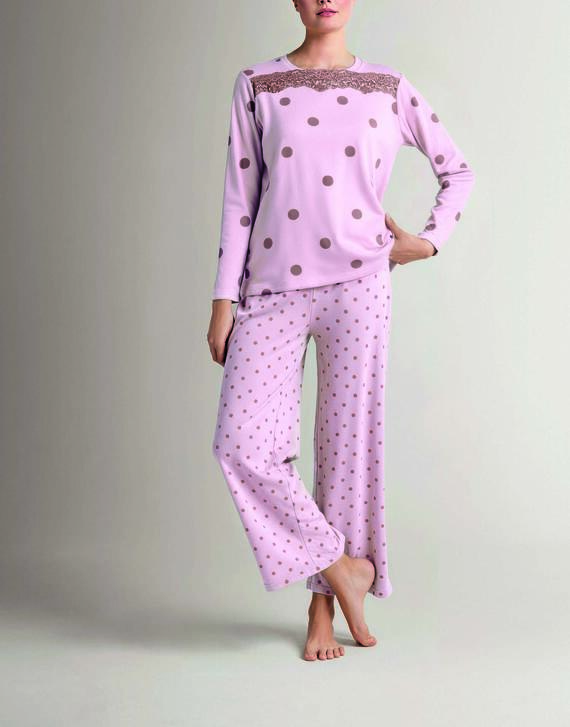 - BLL MR4631 PIGIAMA DONNA INTERLOCK