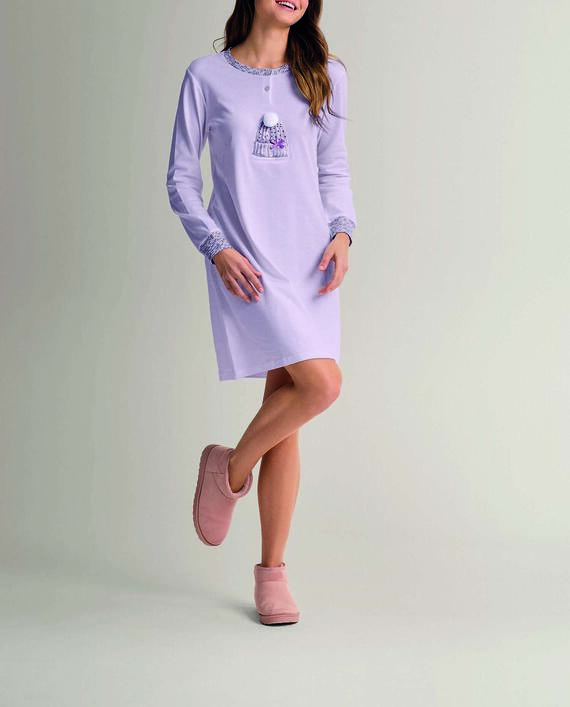 - BNE MR4511 CAMICIA NOTTE DONNA