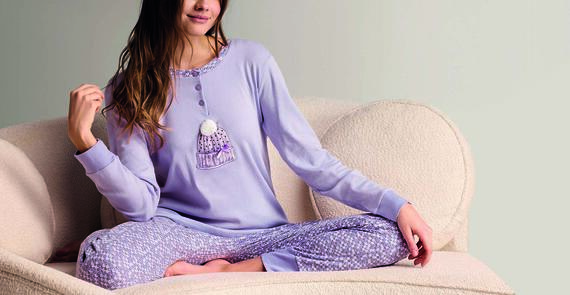 - BNE MR4510 PIGIAMA DONNA INTERLOCK
