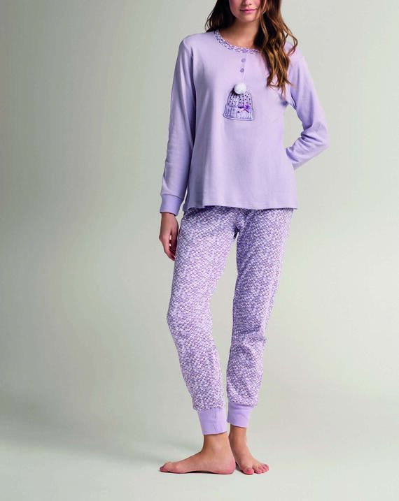 - BNE MR4510 PIGIAMA DONNA INTERLOCK