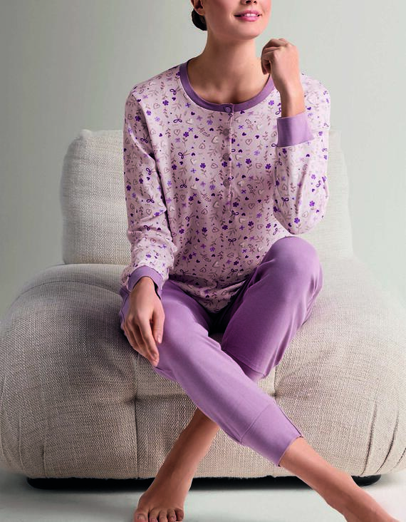 - CPR MR4679 PIGIAMA DONNA INTERLOCK