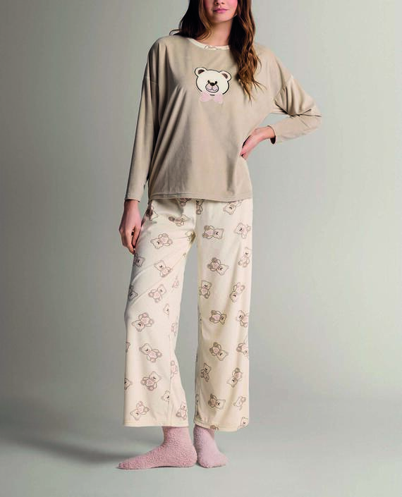 - FNN MR4505 PIGIAMA DONNA MICROCORAL