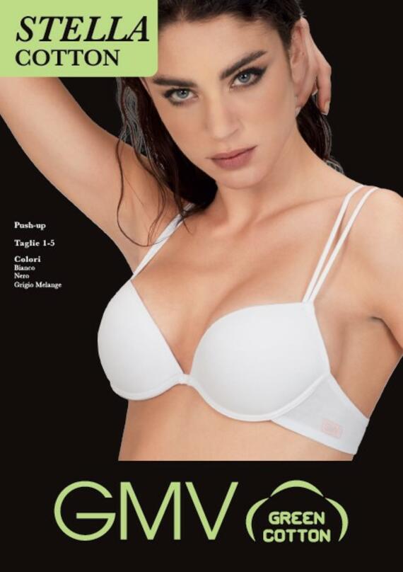 - REGGISENO STELLA COTTON PUSH-UP G8485A