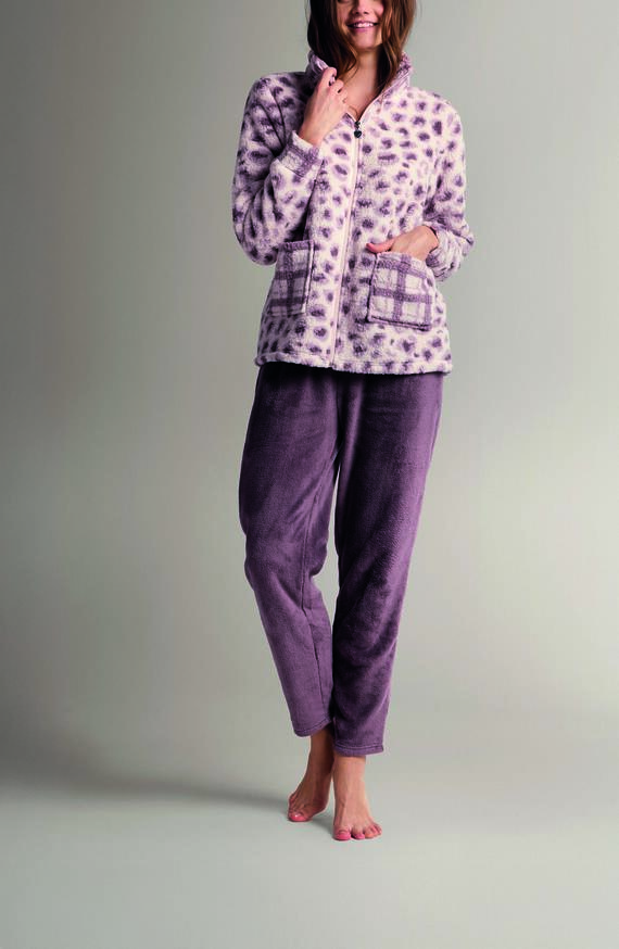 - GGX MR4533 PIGIAMA DONNA FULL ZIP SUPERSOFT