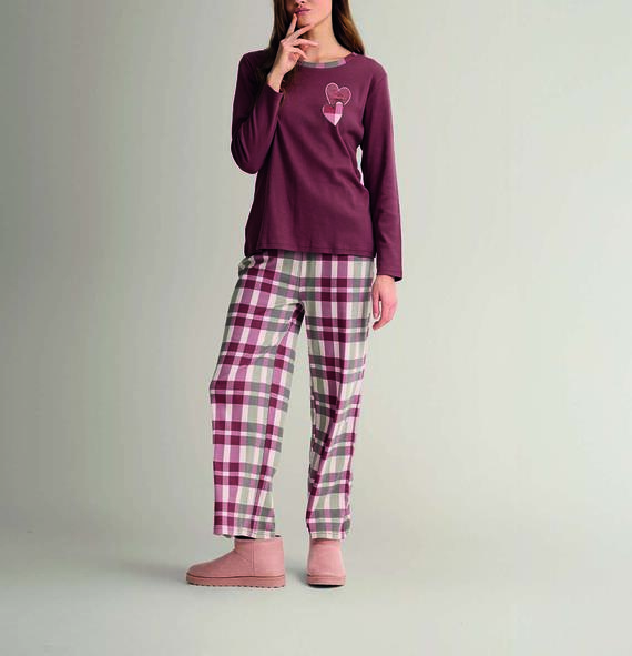 - LVC MR4606 PIGIAMA DONNA INTERLOCK