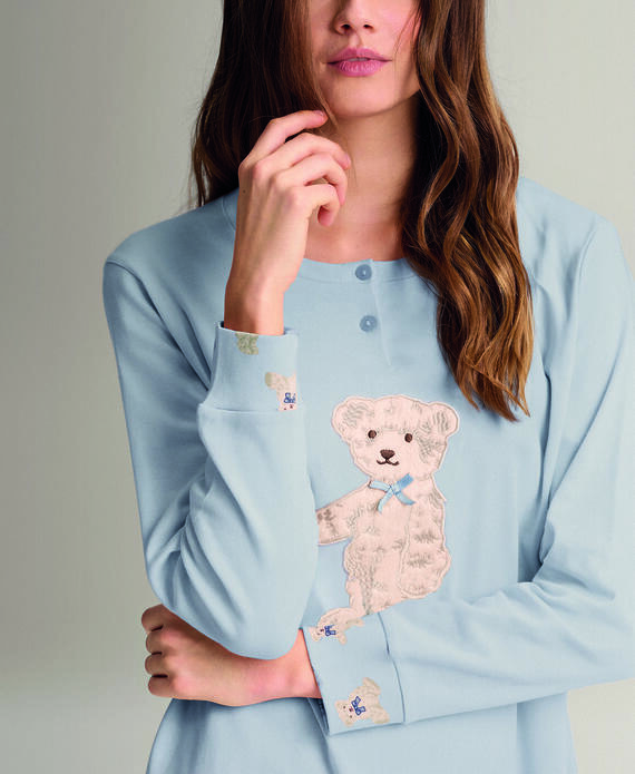 - PLC MR4611 CAMICIA NOTTE DONNA