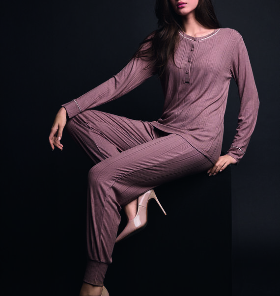 - 654452 PIGIAMA  DONNA VISCOSA